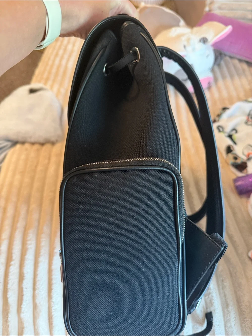 Rimowa Canvas Calfskin Never Still small backpack